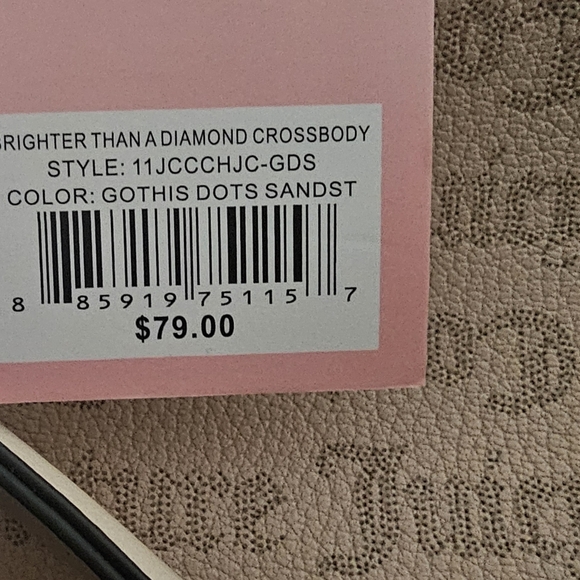 Juicy Couture, NWT, diamond crossbody - Picture 6 of 6